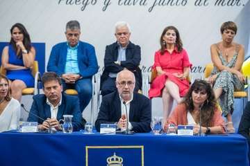 Acuerdo político entre NC, PSOE y Podemos para el Gobierno de Gran Canaria (Foto TA)